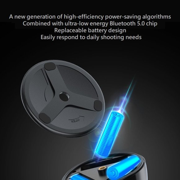 Portable All-in-one Smart Selfie Stick, 360° Rotates Auto Face & Object Tracking - Picture 2 of 12